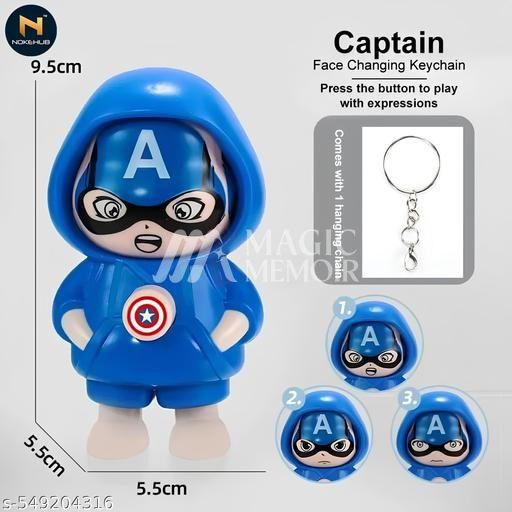 Face Changing Keychains – Animated Expression Keyring