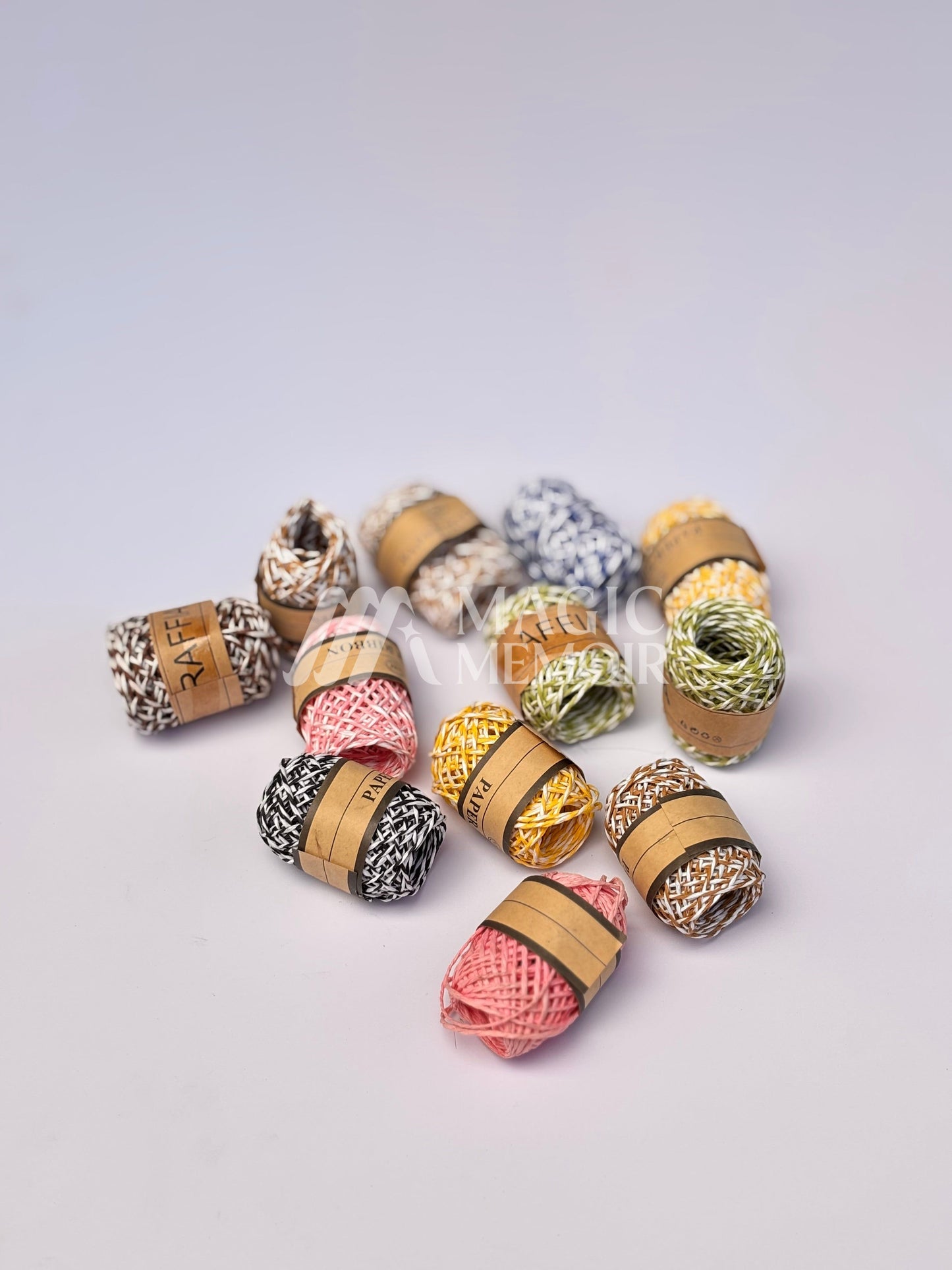 Twin Colour Paper Thread - Pack Of 3 Pcs