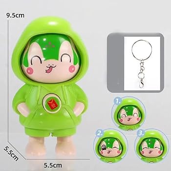 Face Changing Keychains – Animated Expression Keyring