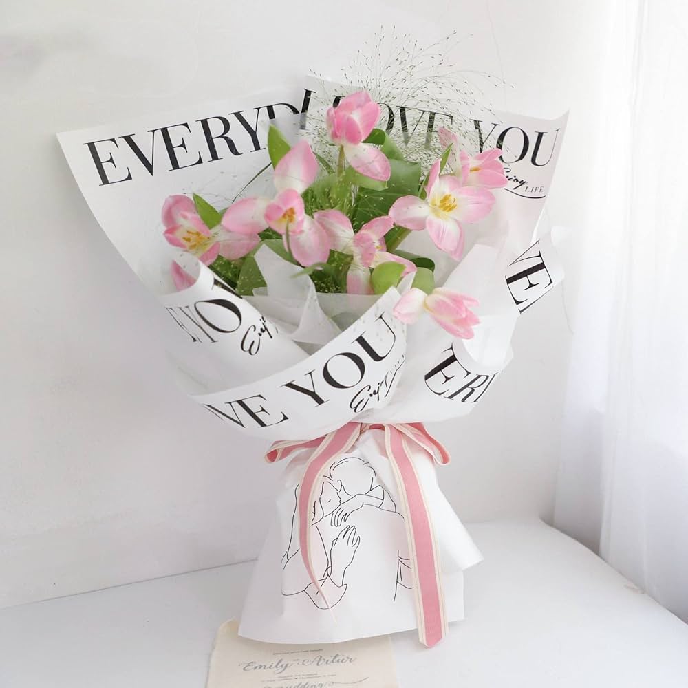 Bouquet Wrapping Sheets – Design 1