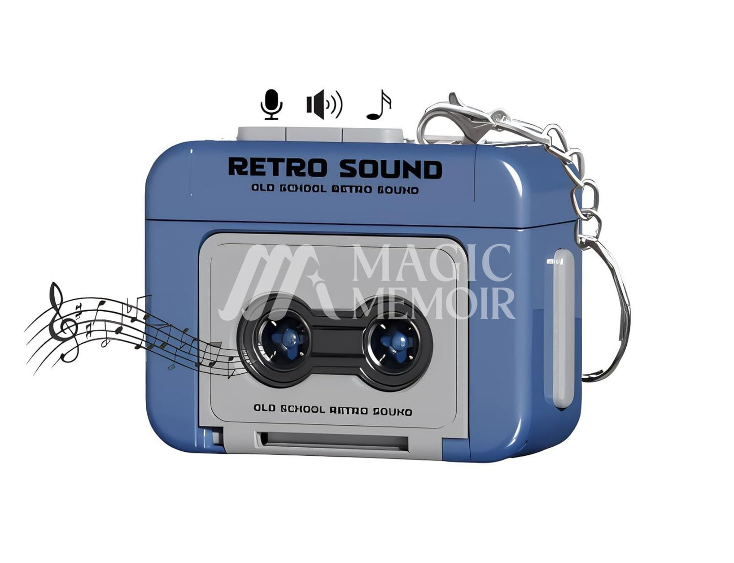 Retro Cassette Style Mini Voice Recorder