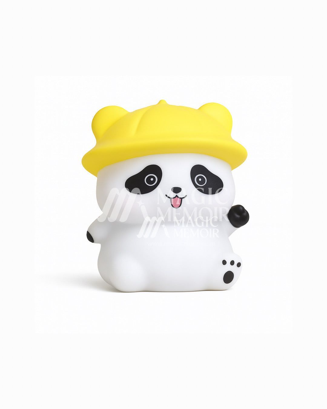 Mini Panda Yellow Cap