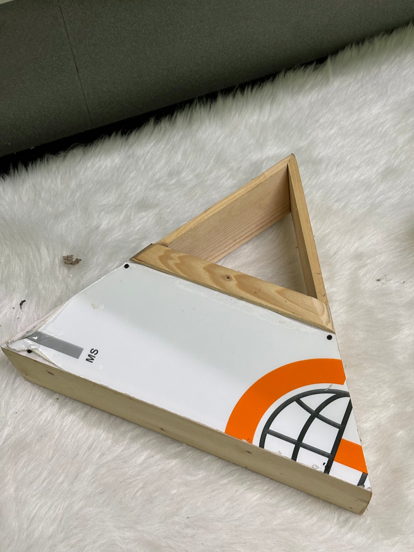 Wooden Hamper Box – Acrylic 8"