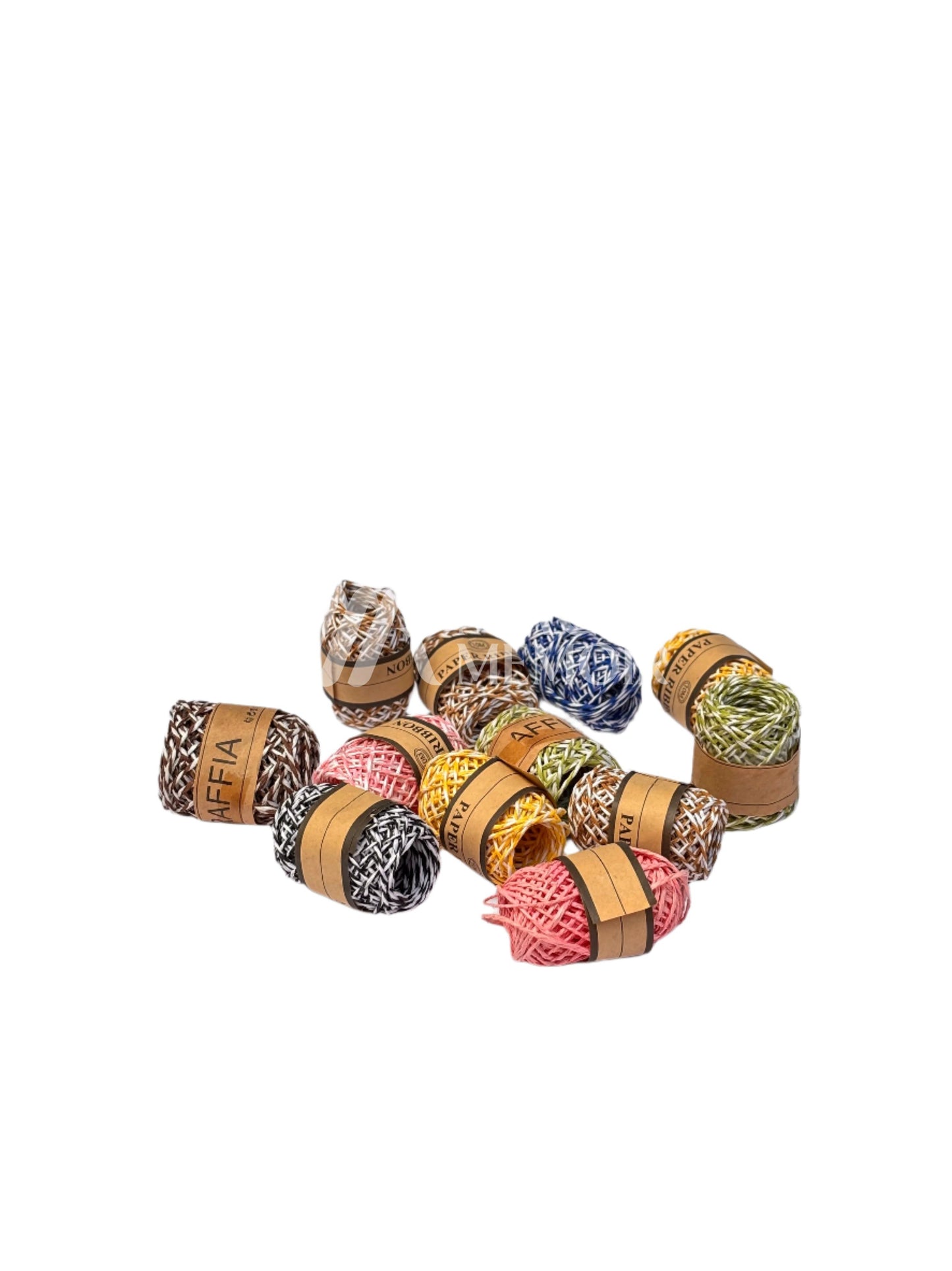 Twin Colour Paper Thread - Pack Of 3 Pcs