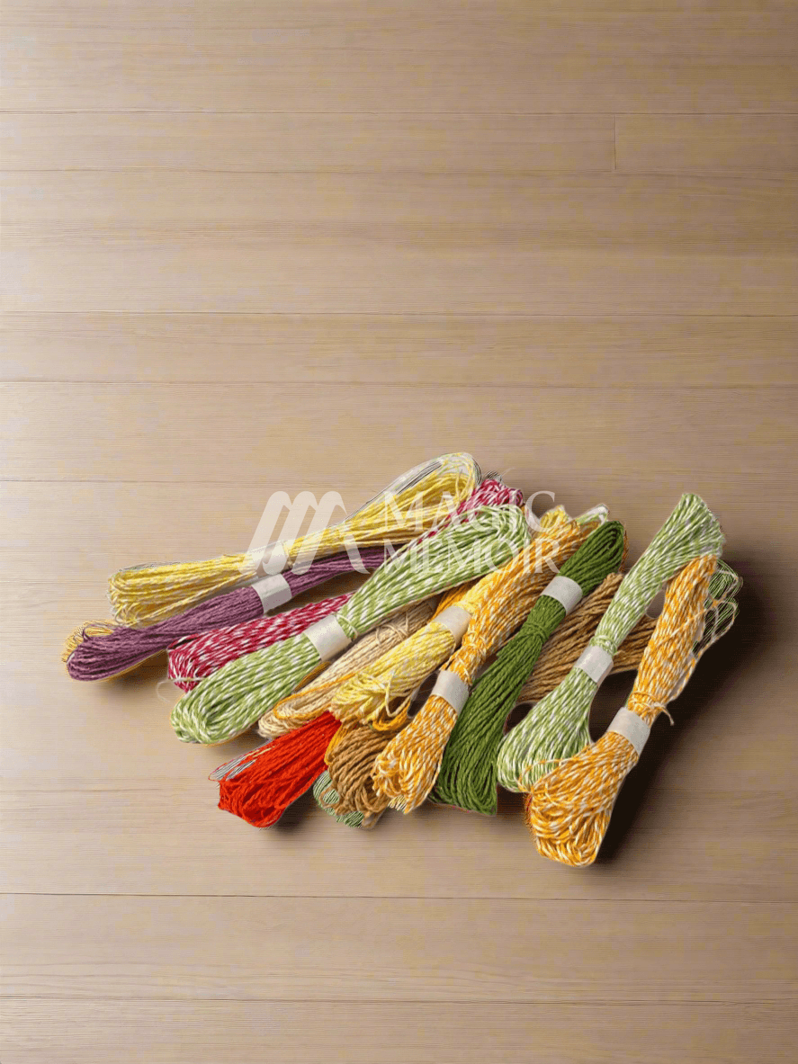 Twin Colour Paper Thread - Pack Of 3 Pcs