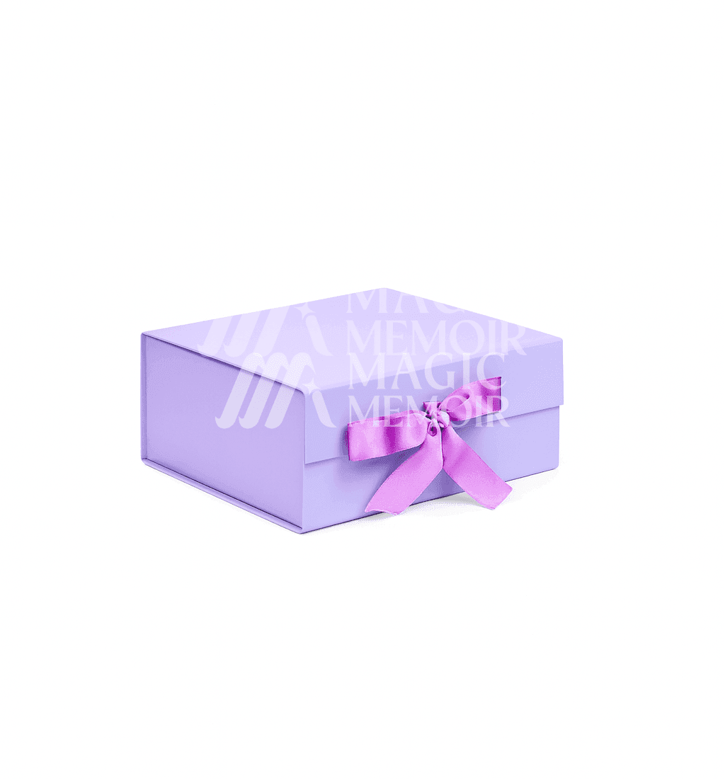 Ribbon Box 10"(Purple)