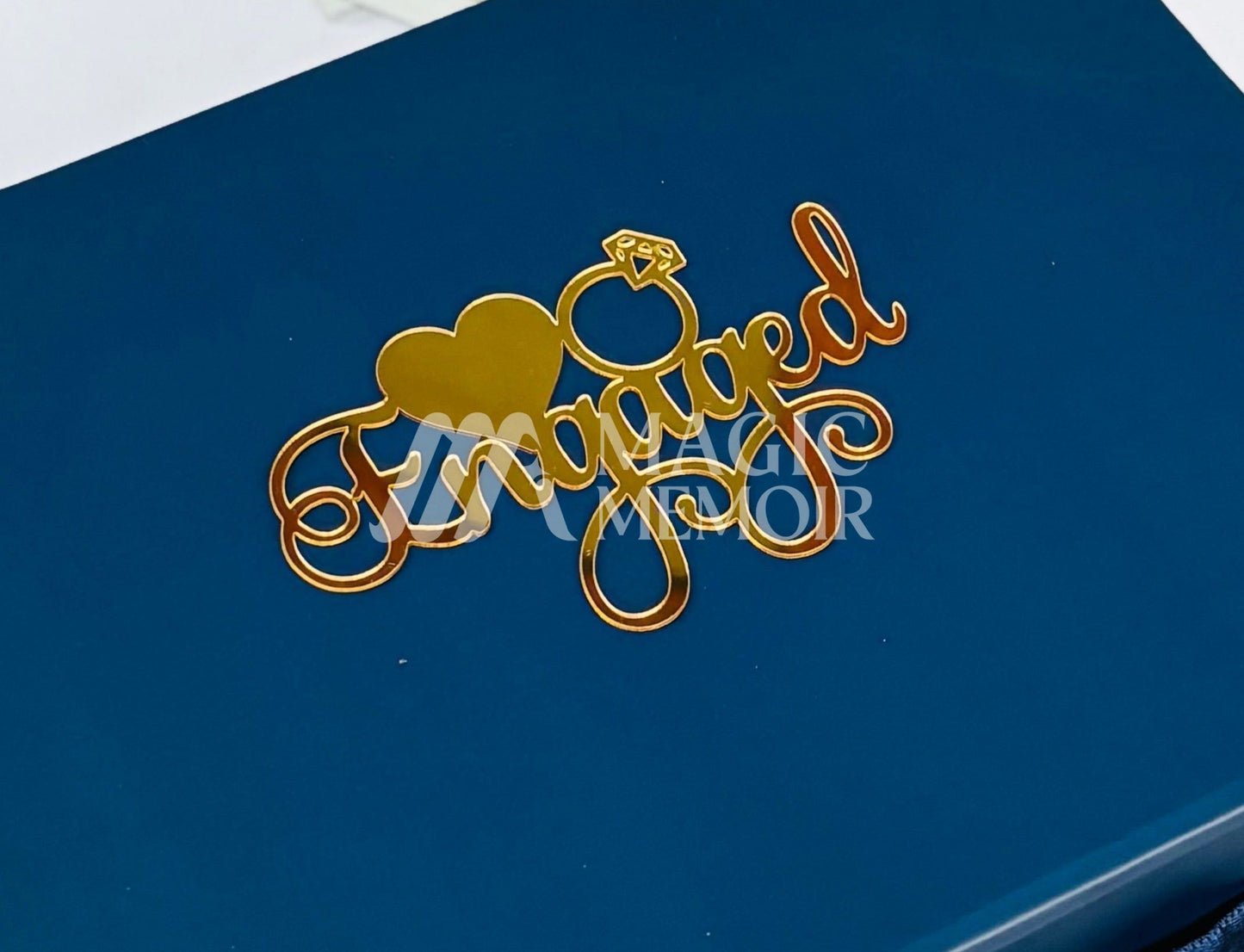 Just Engaged - Acrylic Toppers