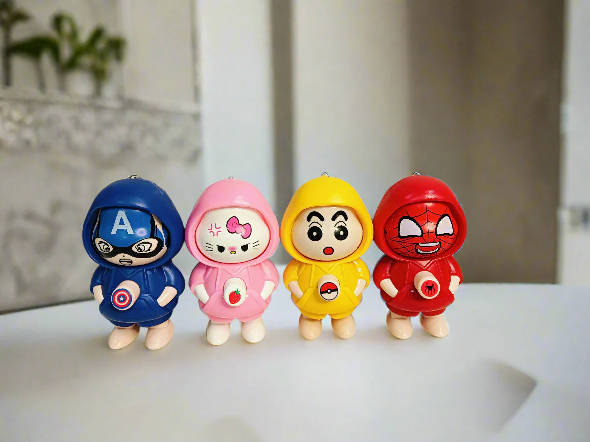 Face Changing Keychains – Animated Expression Keyring
