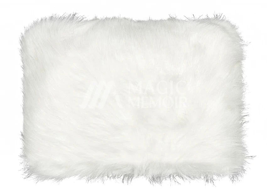 White Fur Cloth – Short Hair Faux Fur Fabric