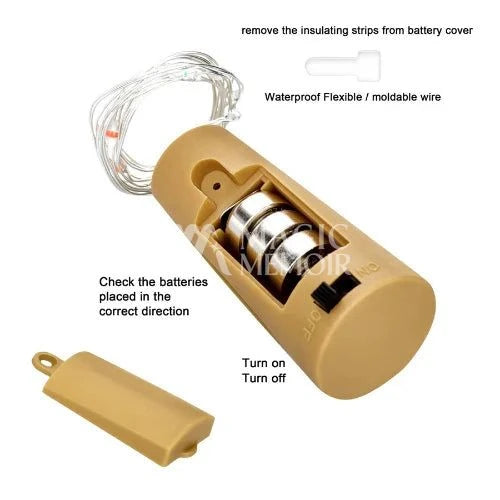 Polaroid Cork String Lights