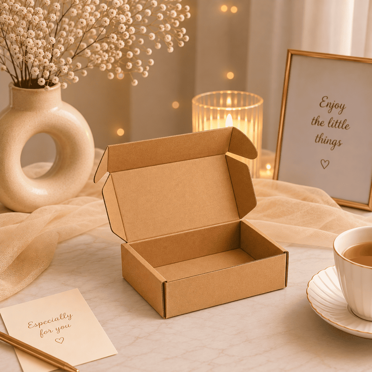 Corrugated Box - Brown