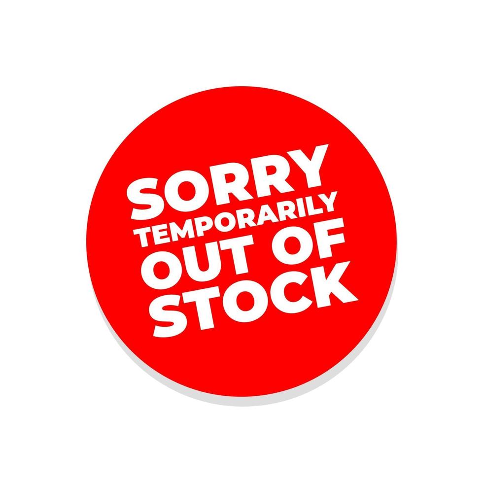 Temporarily Out of Stock