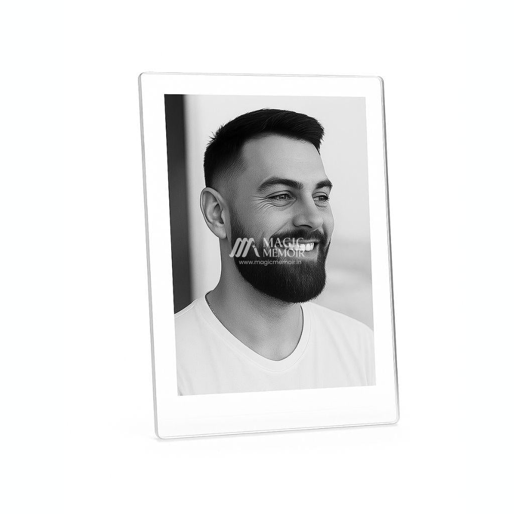 Acrylic Polaroid Fridge Magnet - High Quality