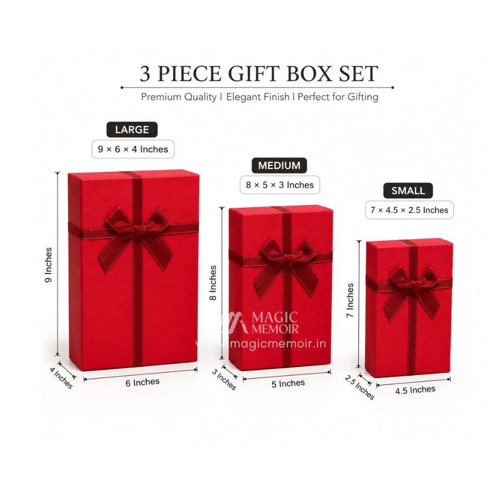 Rectangle 3 Set Box - MC 1234