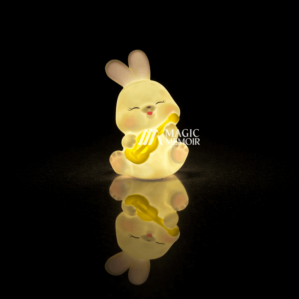Mini Lamp - Guitar Rabbit