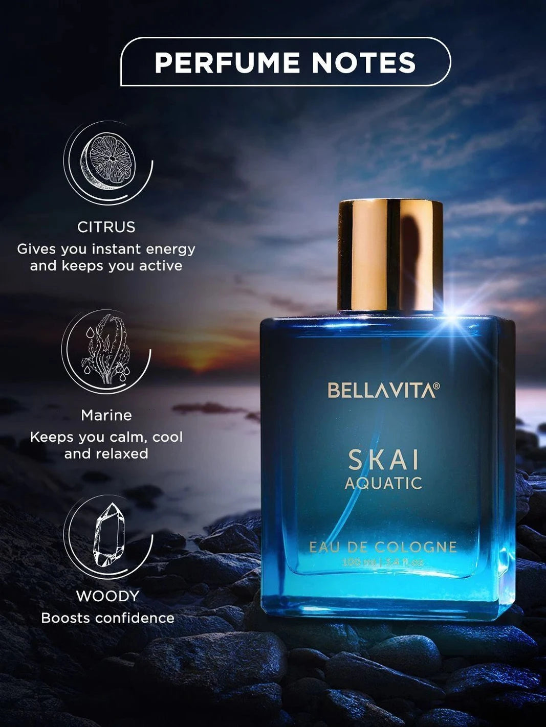BELLAVITA Skai Aquatic  – 100ml (Individual Pack)