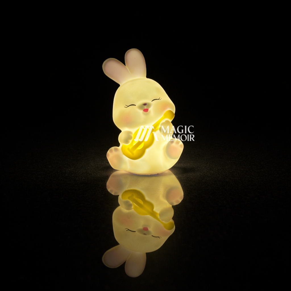 Mini Lamp - Guitar Rabbit