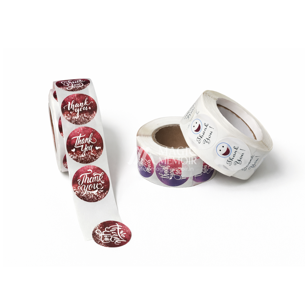 Thank You Sticker Rolls 1"