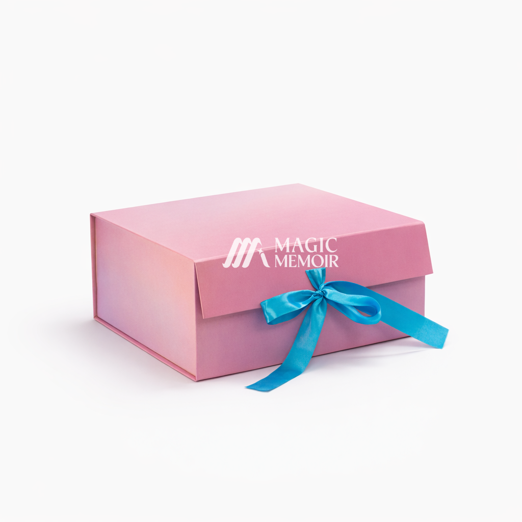 Ribbon Box 10x8x4" (Plain Colours)