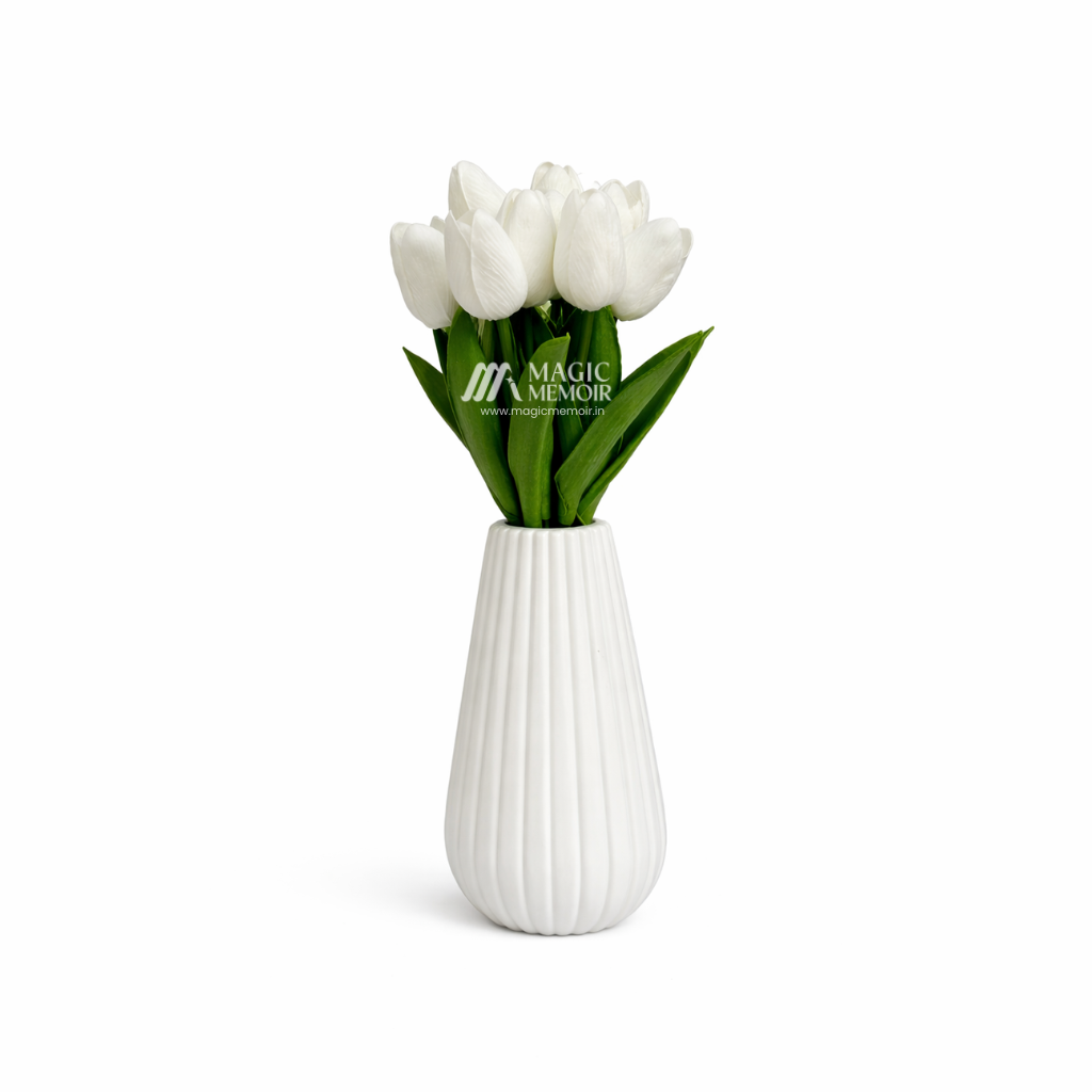 Artificial Tulips (With Pot)