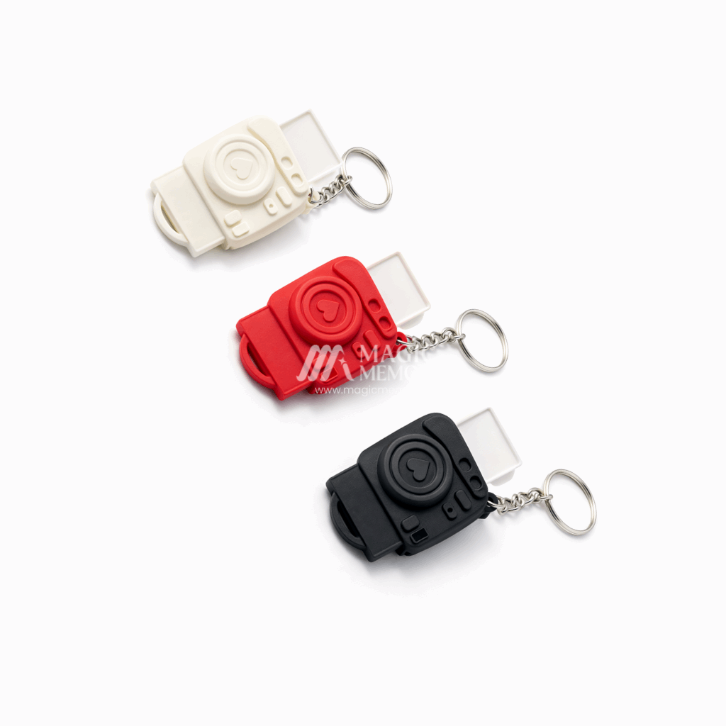 Camera Shape USB Flash Drive Keychain