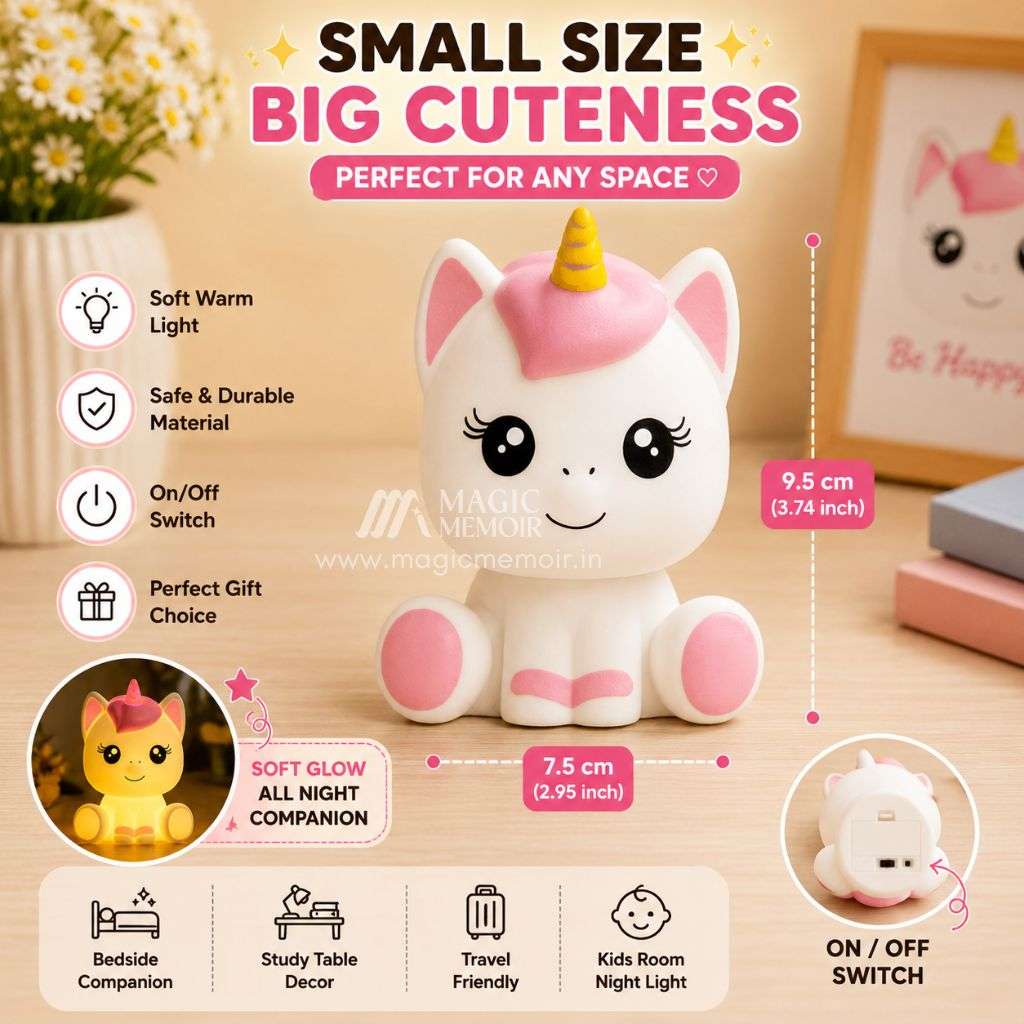 Mini Lamp – Baby Unicorn
