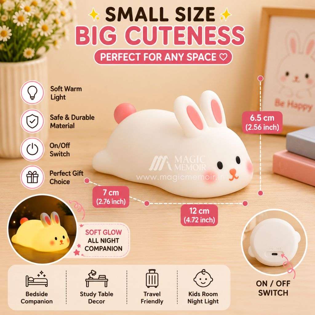 Mini Lamp – Sleeping Bunny