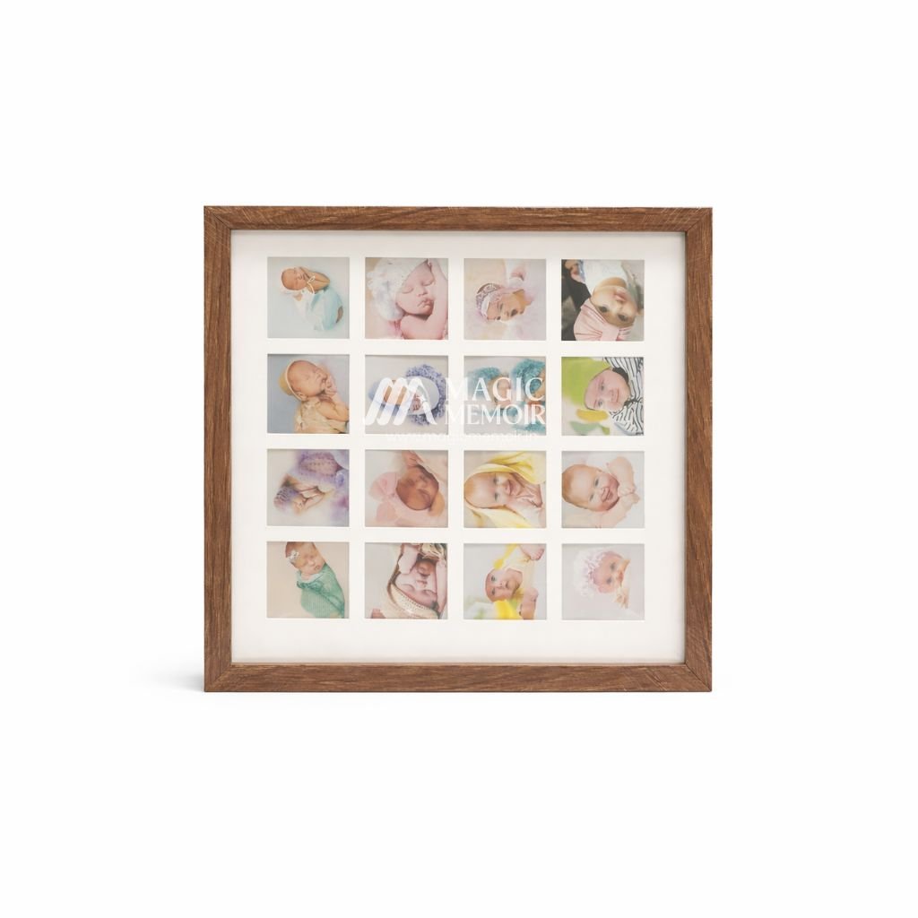 Baby Collage Frame 10x10" - Acrylic - Magic Memoir