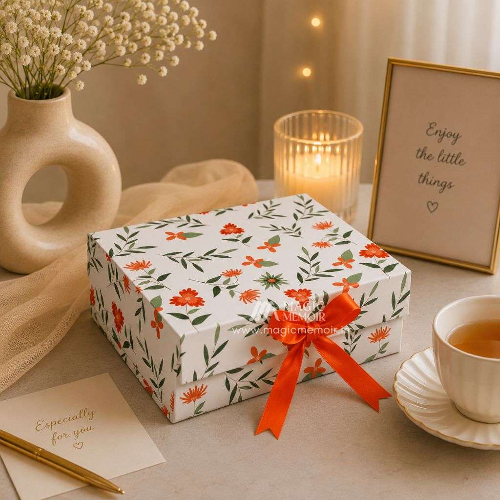 Ribbon Box 12x10x4" – Pattern Printed