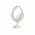 Cosmetic Mirror White - Oval