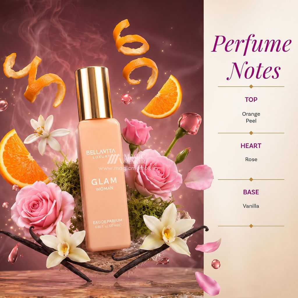 Bellavita Glam Women – 20ml (For Women