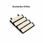 Jhumka Box Black - 12 Pairs - Magic Memoir