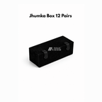 Jhumka Box Black - 12 Pairs - Magic Memoir