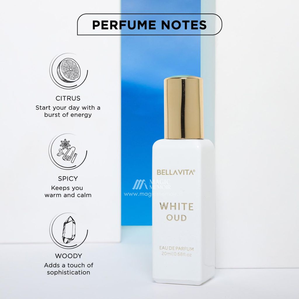 Bellavita White Oud - 20ml (For Unisex)