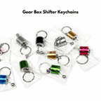 Gear Box Shifter Keychains