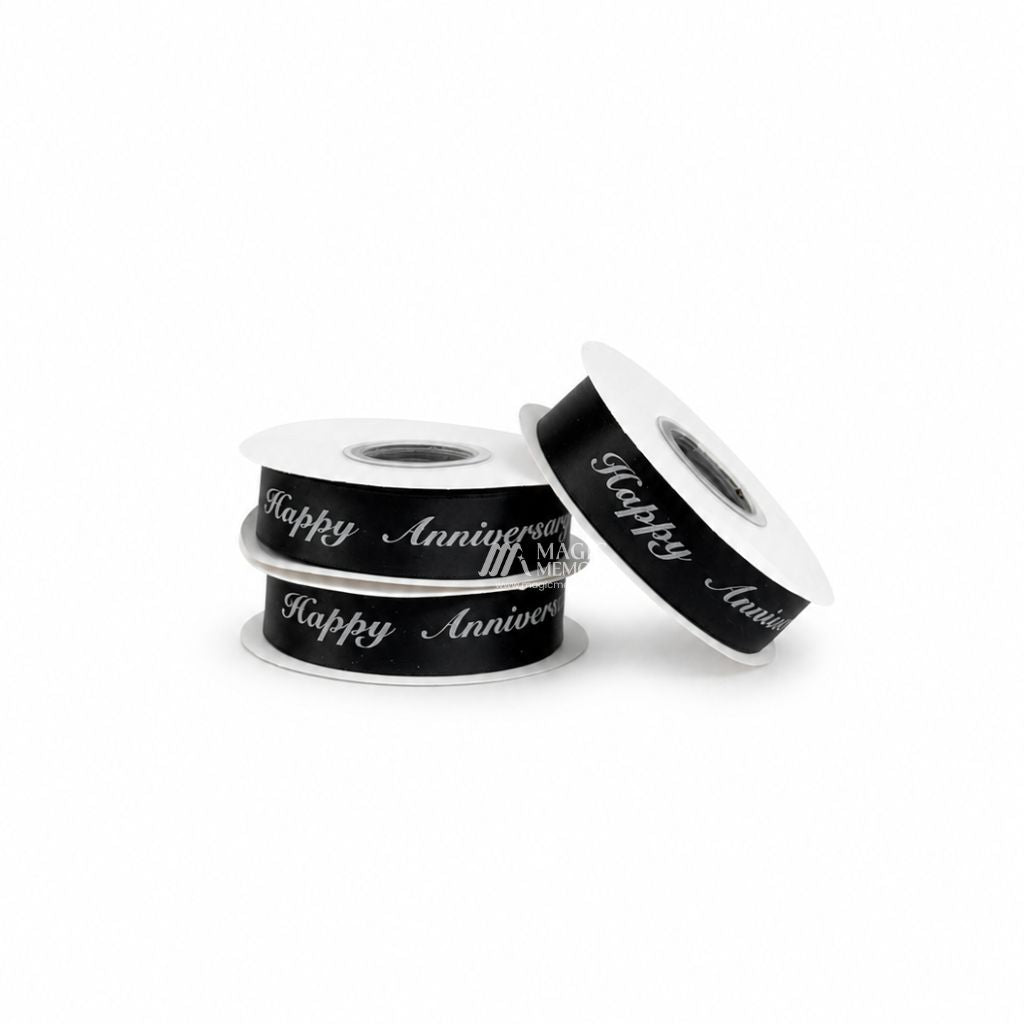 Wrapping Ribbons " Happy Anniversary "