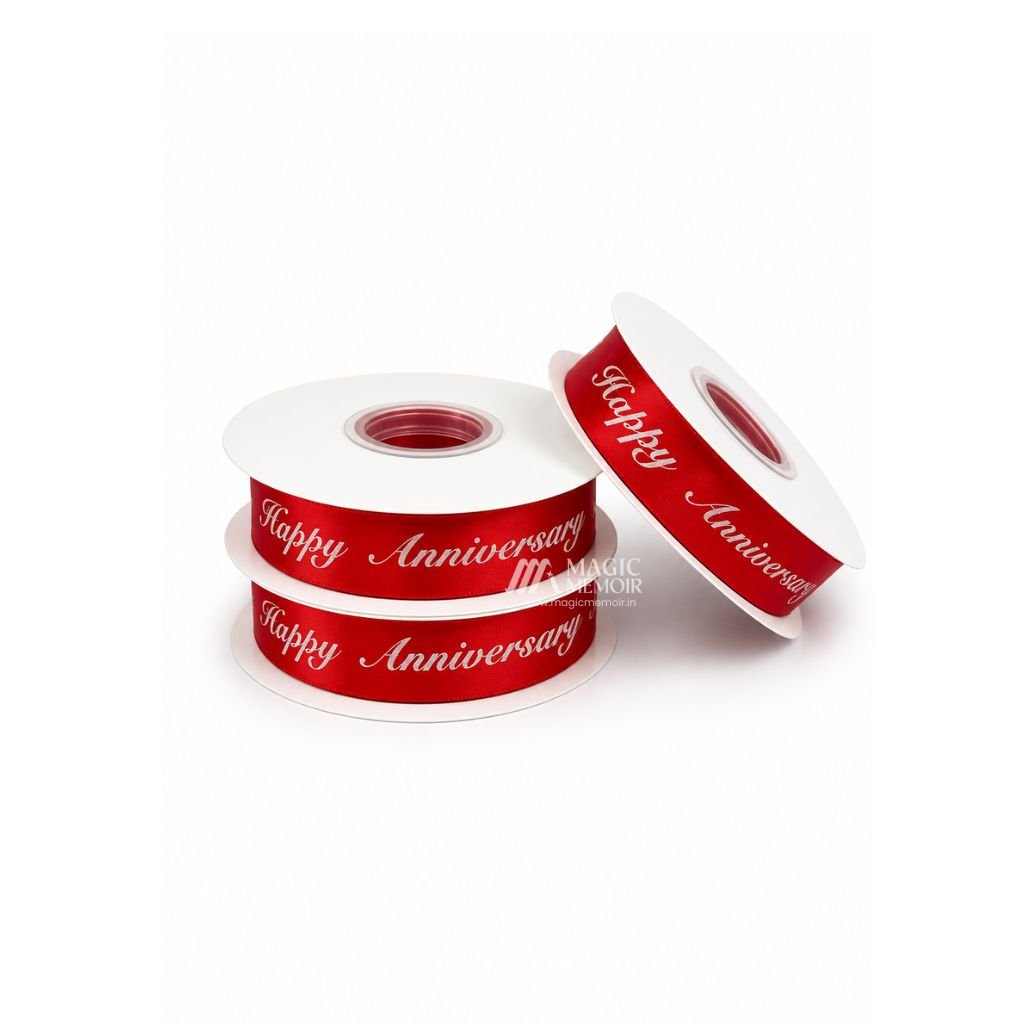 Wrapping Ribbons " Happy Anniversary " - Magic Memoir