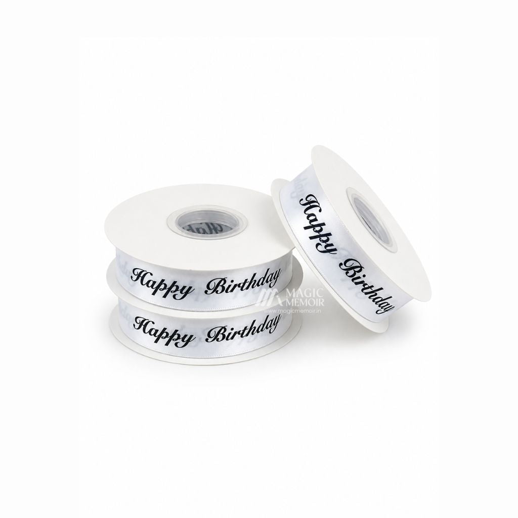 Wrapping Ribbons " Happy Birthday "