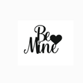 Acrylic Toppers - "  Be Mine "