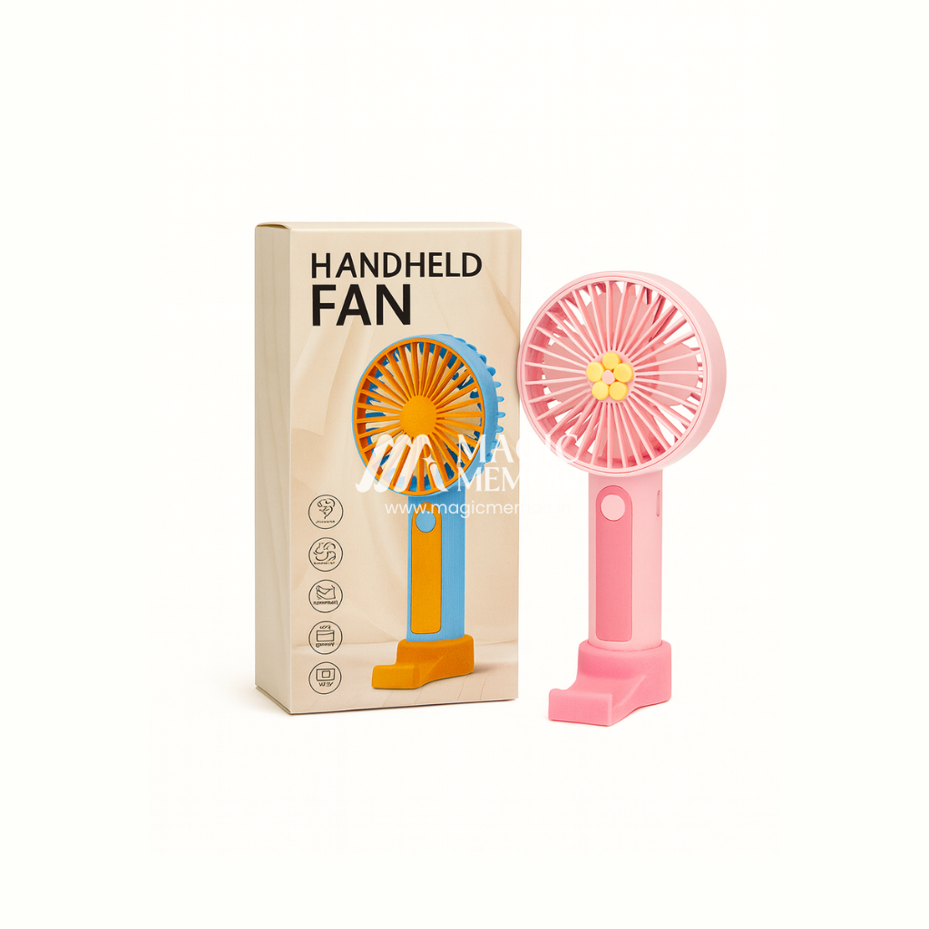 Mini Portable Bouquet Fan - Design 1