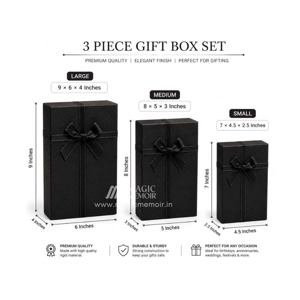 Rectangle 3 Set Box - MC 1234