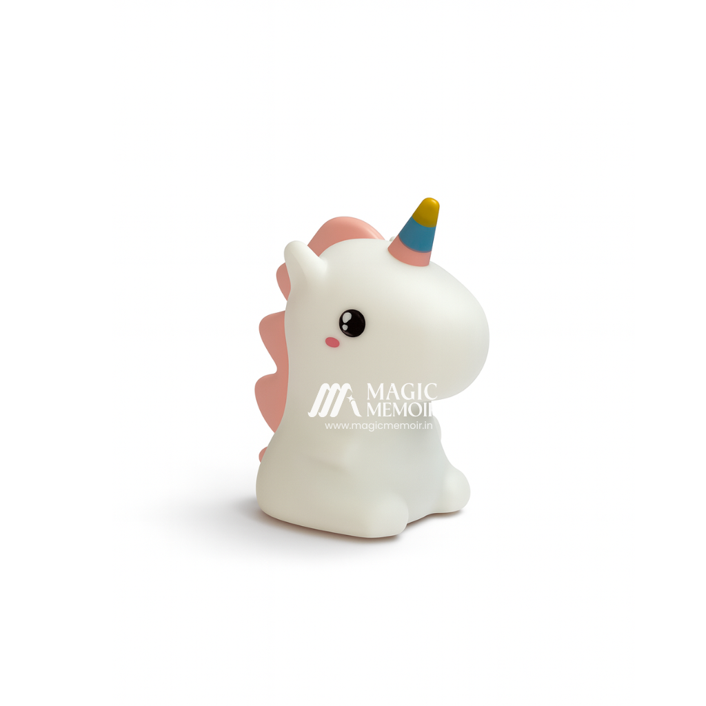 Silicon Unicorn Lamp - Multicolour Rechargeable