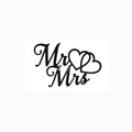 Acrylic Toppers - "  Mr & Mrs "