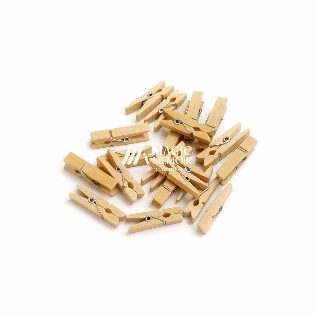 Wooden Clips - Packet