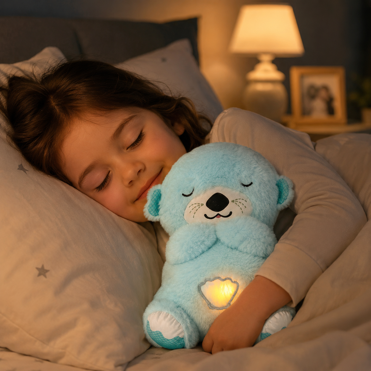 Breathing Teddy Plush Toy