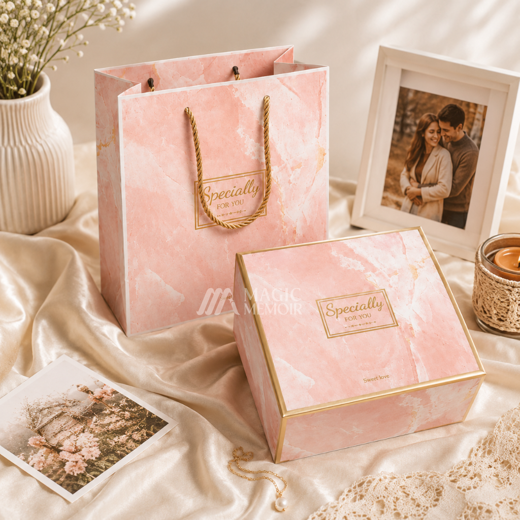 Carry Bag Hamper Box – 8x8 Inch