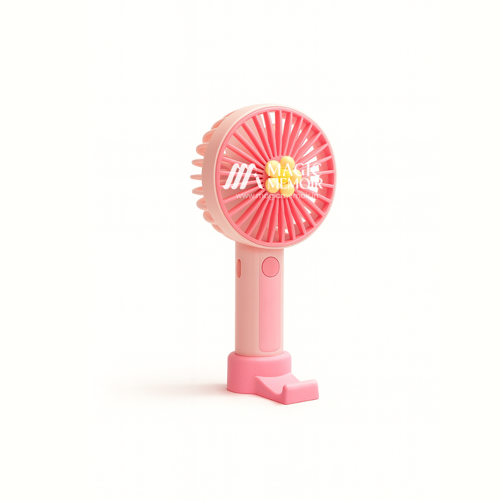 Mini Portable Bouquet Fan - Design 1