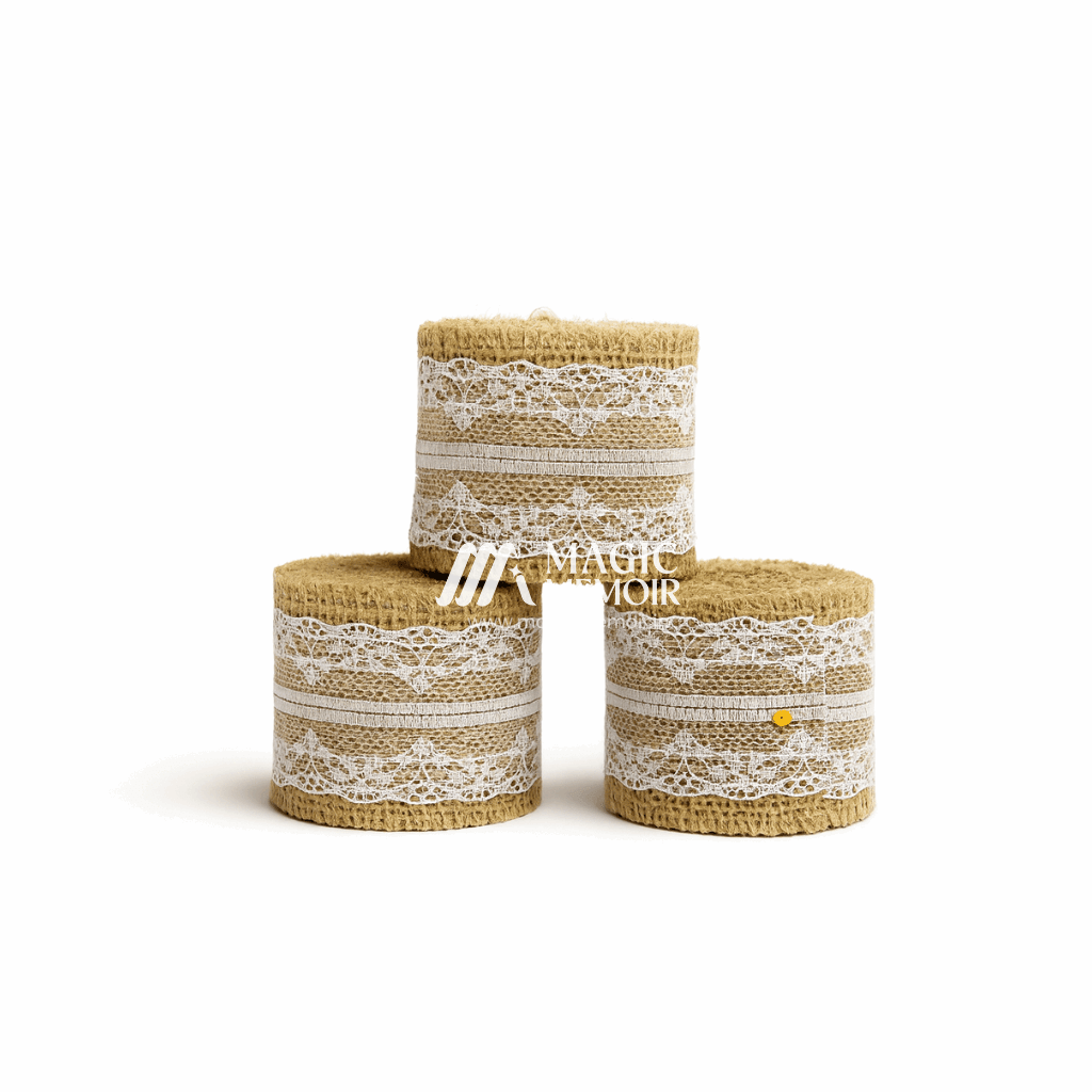 Jute Lace -White - Magic Memoir