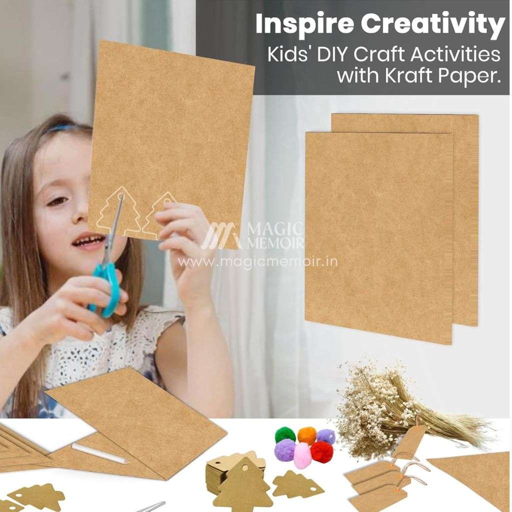 Kraft Paper A4 – 10 Sheets