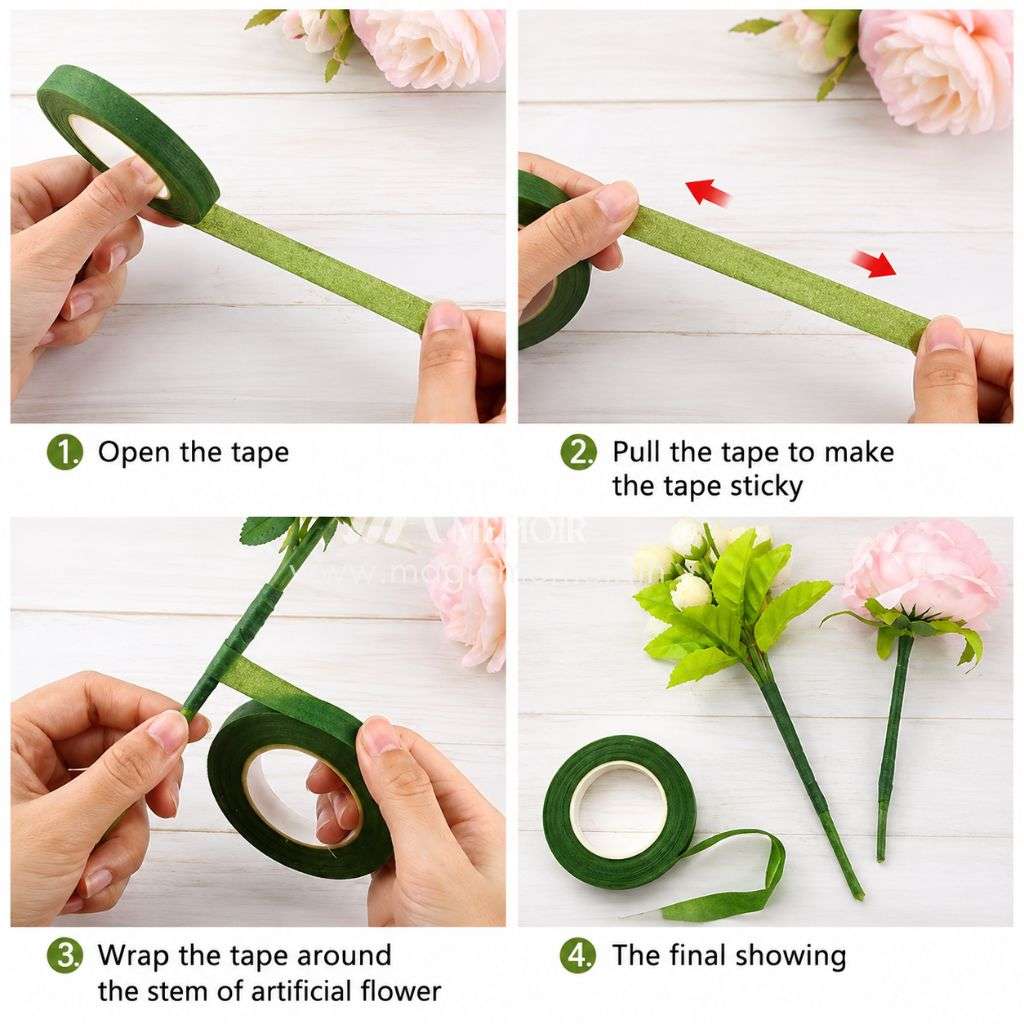 Green Tape for Flower Making 9mtr